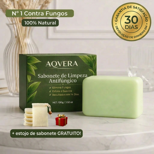 Sabonete Antifúngico Natural AQVERA